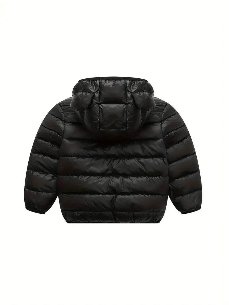 Hooded Jacket with Bear Ears for Boys