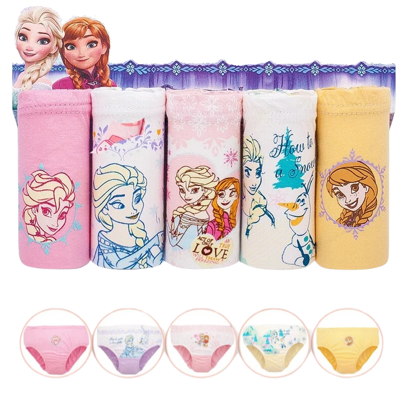 Pack of 5 Frozen Cotton Panties