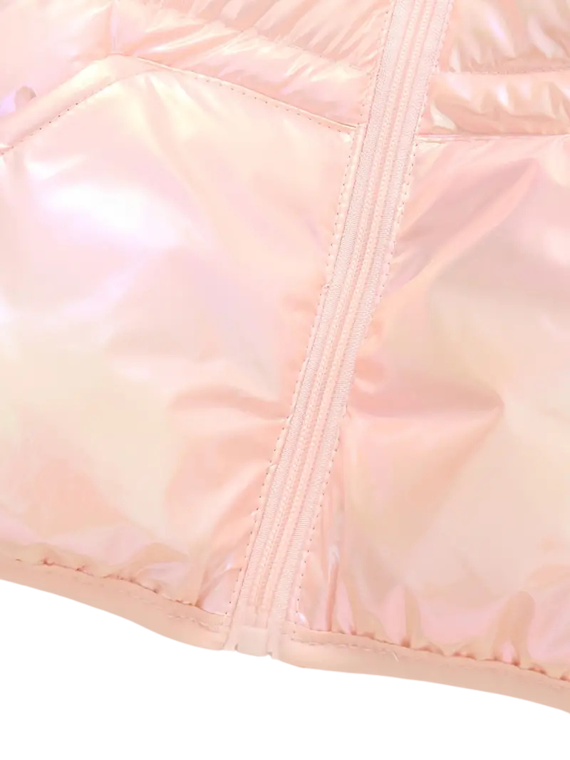 Warm Hooded Coat with Laser Pattern for Babies