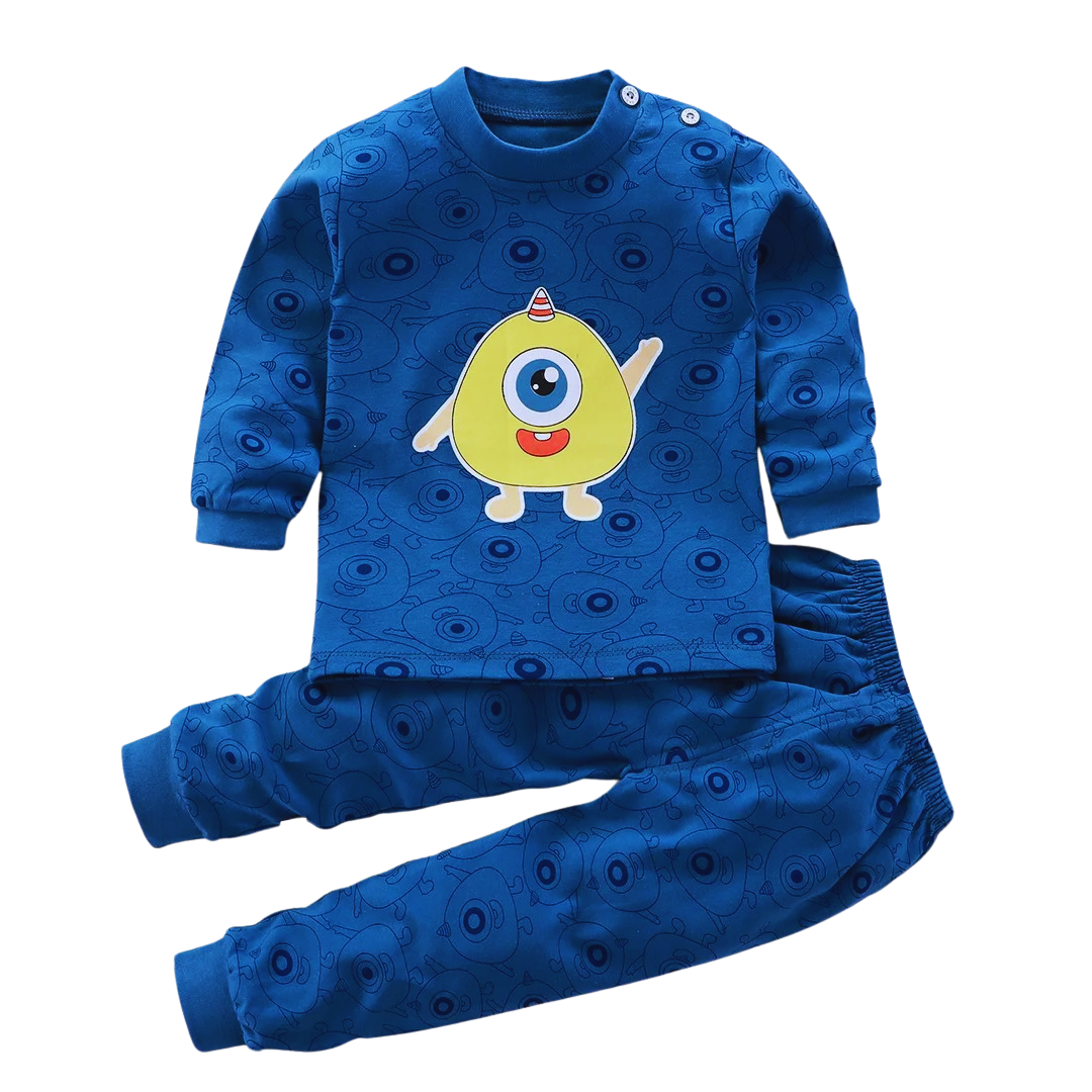 Pack of 4 Mid-Season Cotton Pyjamas for Children