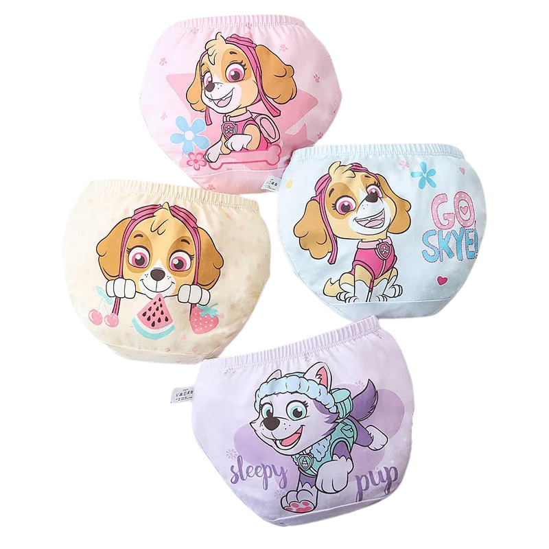 Pack of 4 Paw Patrol Cotton Panties