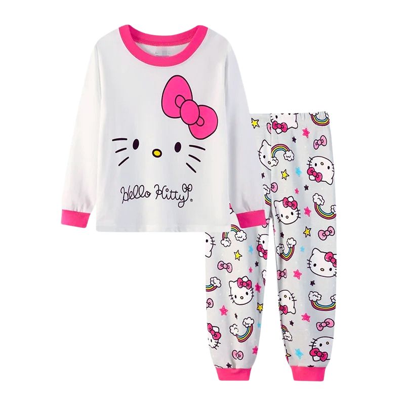 Pack of 4 Hello Kitty Cotton Pyjamas