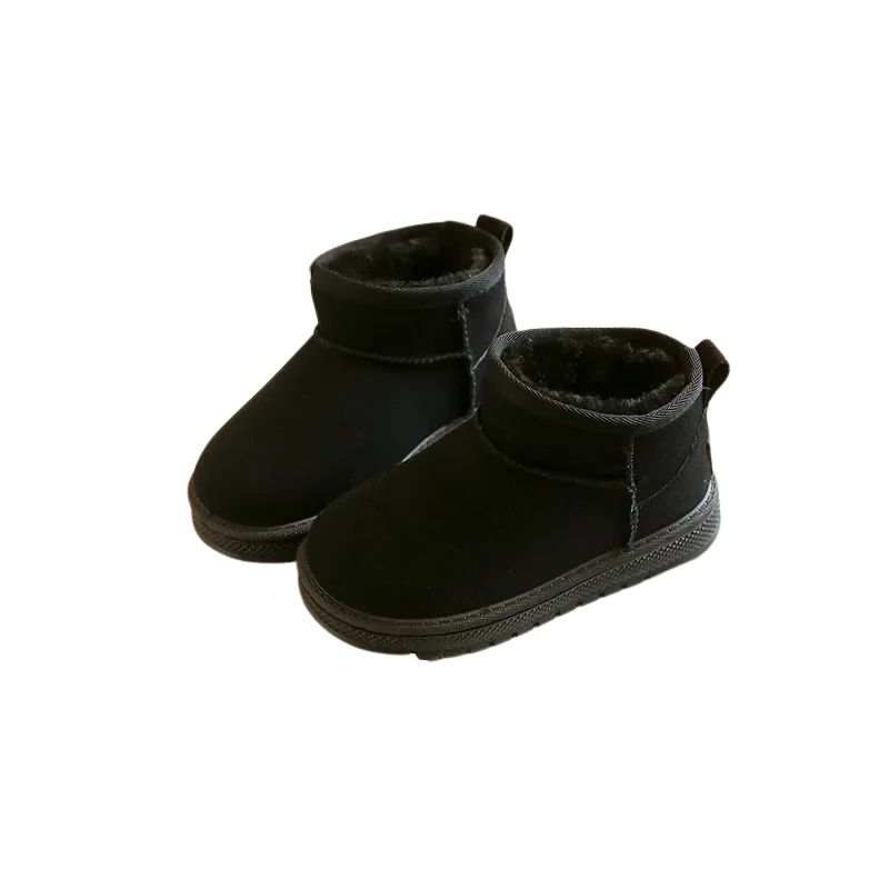 Boots in Cotton – Camel and Black