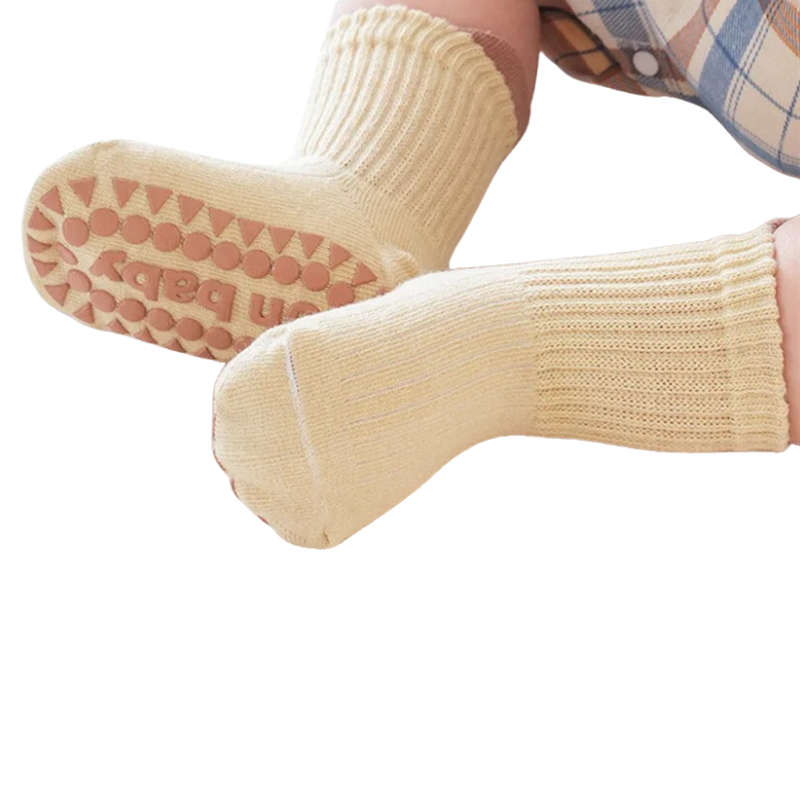 Pack of 3 Non-Slip Socks for Children