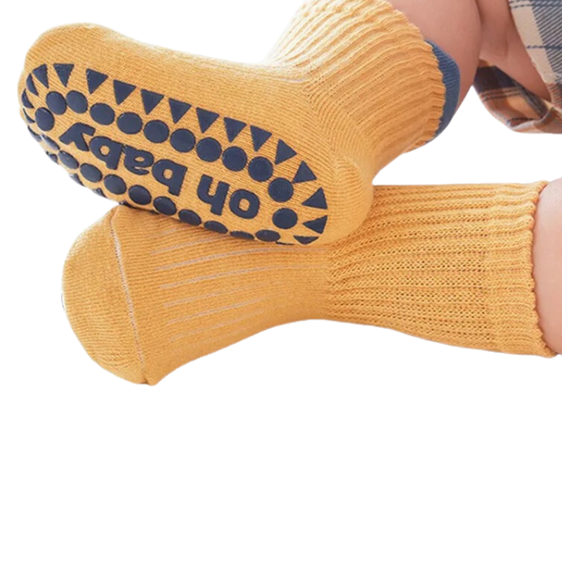 Pack of 3 Non-Slip Socks for Children