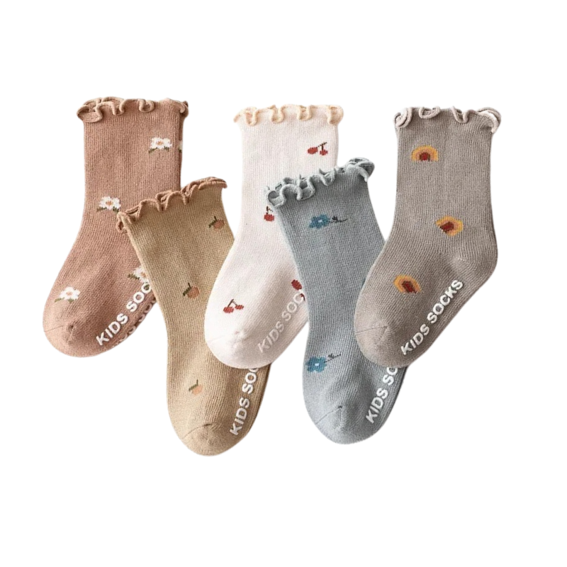 Pack of 5 Elastic Socks for Baby