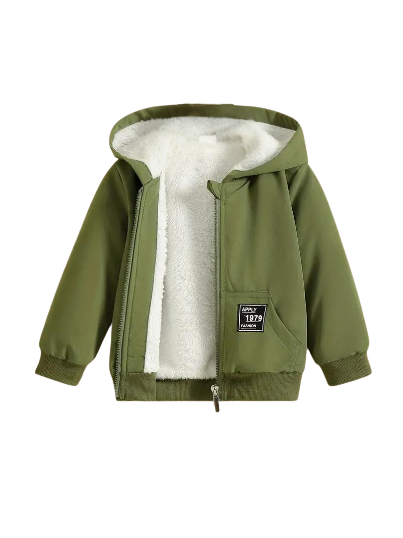 Children’s Wool Hooded Jacket