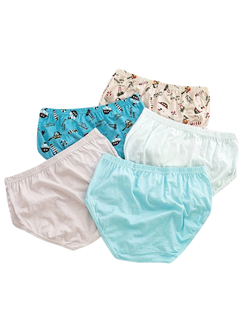Pack of 5 Boys’ Cotton Briefs