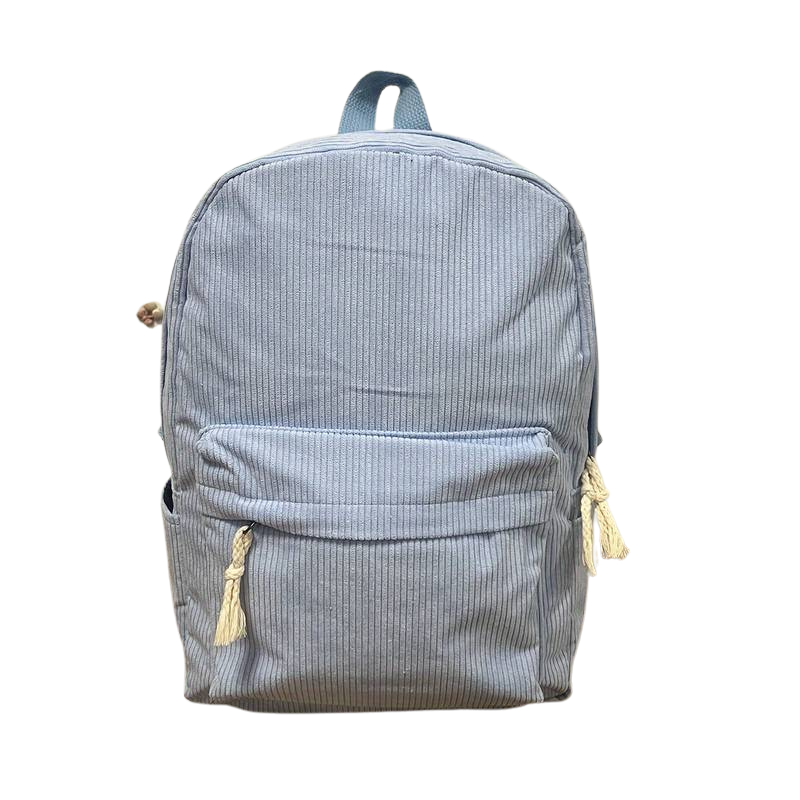 Personalized Corduroy Backpack