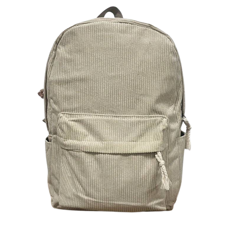 Personalized Corduroy Backpack