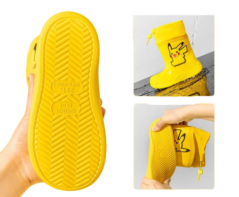 Bottes de Pluie Enfant Pikachu