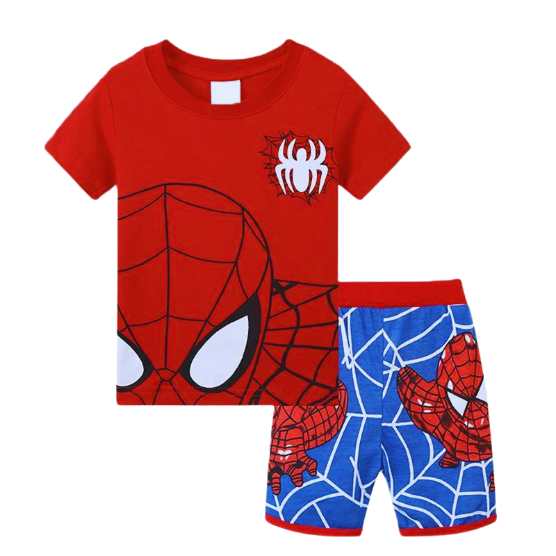Pack of 4 Spider-Man Cotton Pyjamas for Children