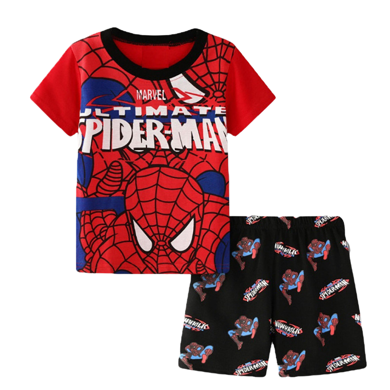 Pack of 4 Spider-Man Cotton Pyjamas for Children