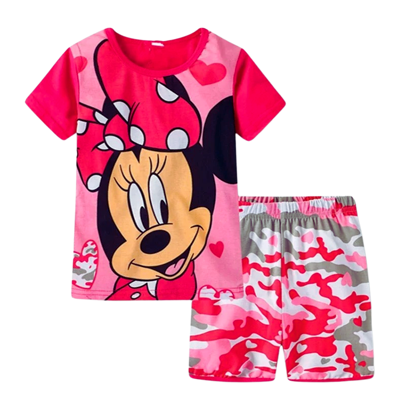 Pack of 4 Minnie Cotton Pyjamas for Children