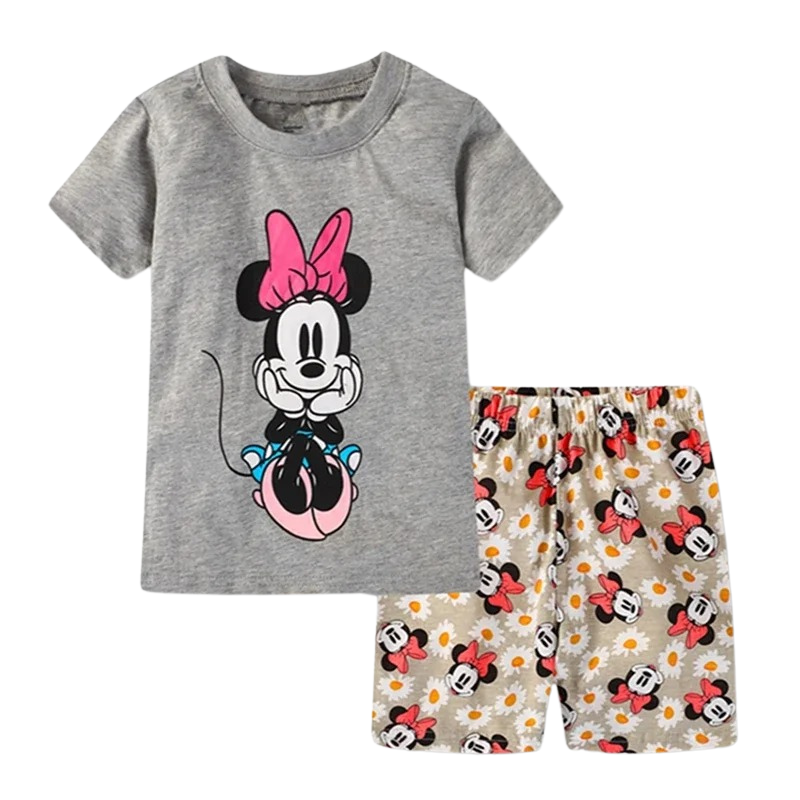 Pack of 4 Minnie Cotton Pyjamas for Children