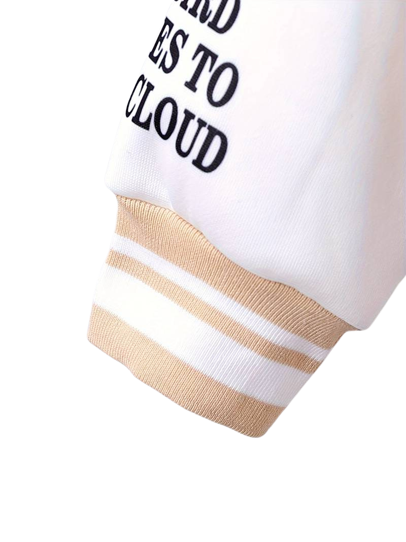 Veste Varsity Fille Motif LA - Raglan, Doublée