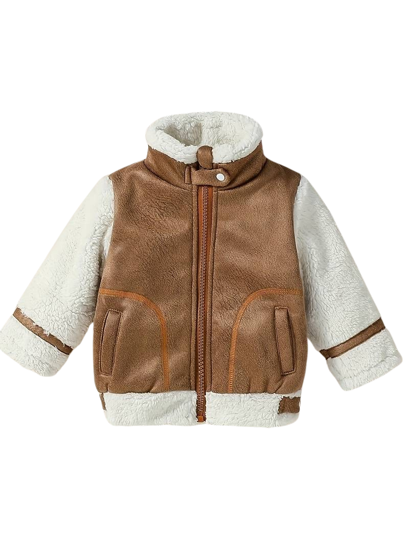 Baby Boy Fleece Jacket – Lined, Winter
