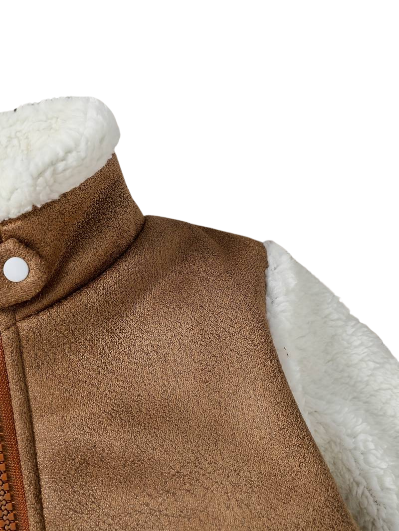 Baby Boy Fleece Jacket – Lined, Winter