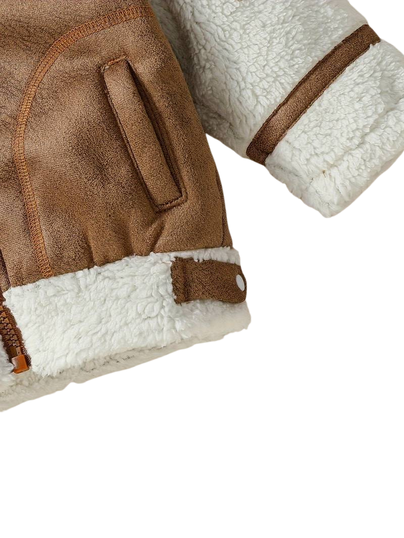 Baby Boy Fleece Jacket – Lined, Winter