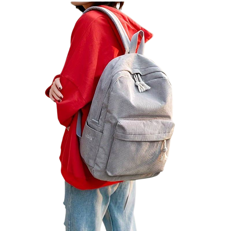 Personalized Corduroy Backpack
