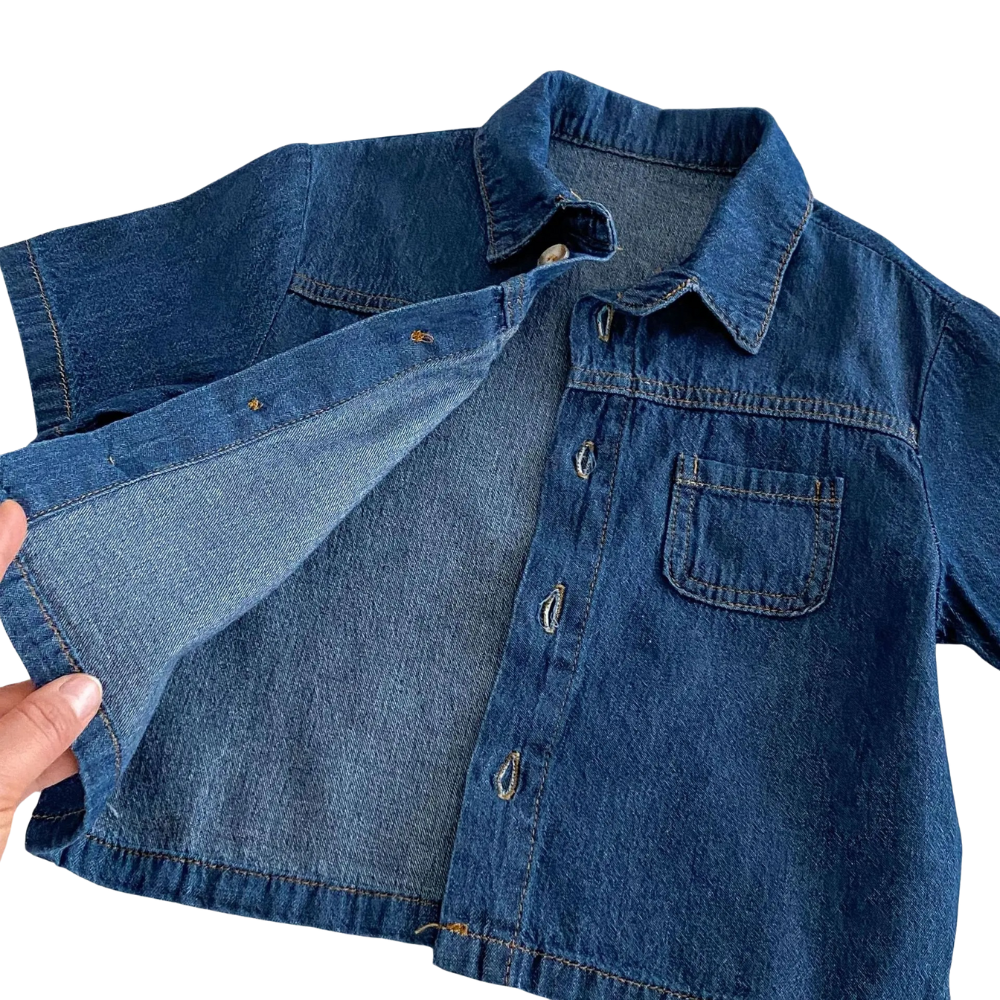 Ensemble Enfant en Jean Foncé