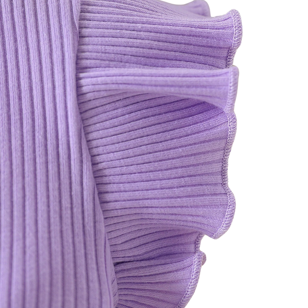 Robe de bébé à fleurs en Violette