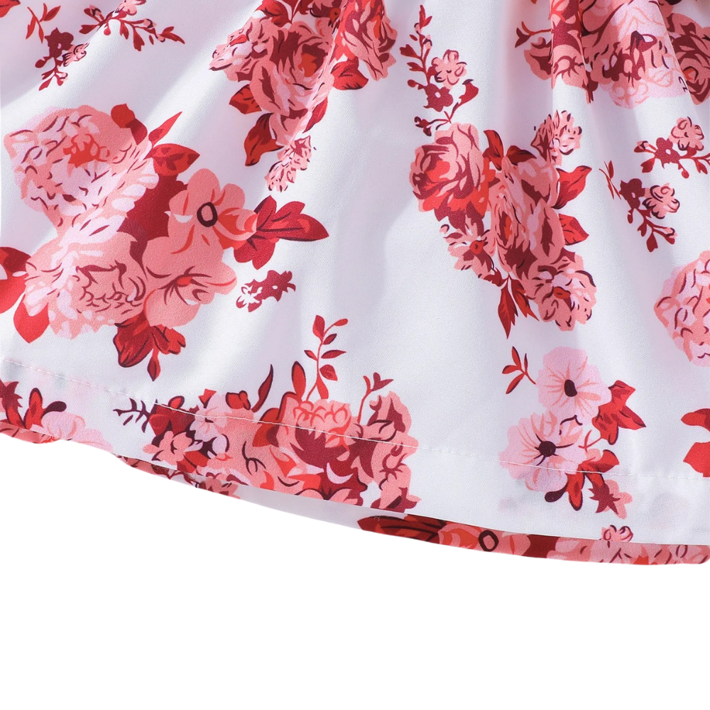 Baby Floral Dress in Pink