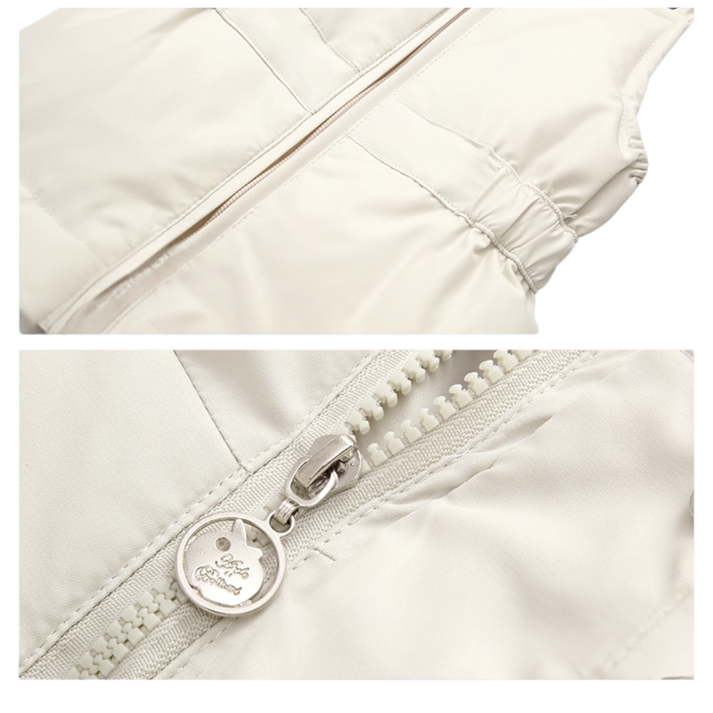 Kids Padded Waterproof Winter Set White