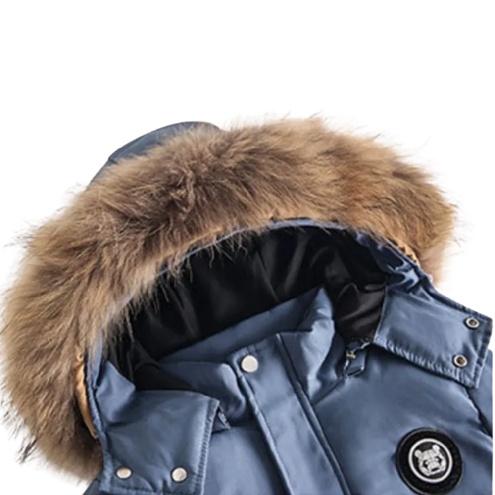 Kids Padded Waterproof Winter Set Blue
