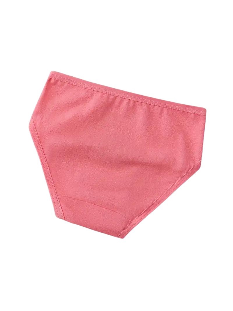 Pack of 8 Cotton Briefs with Cat Prints