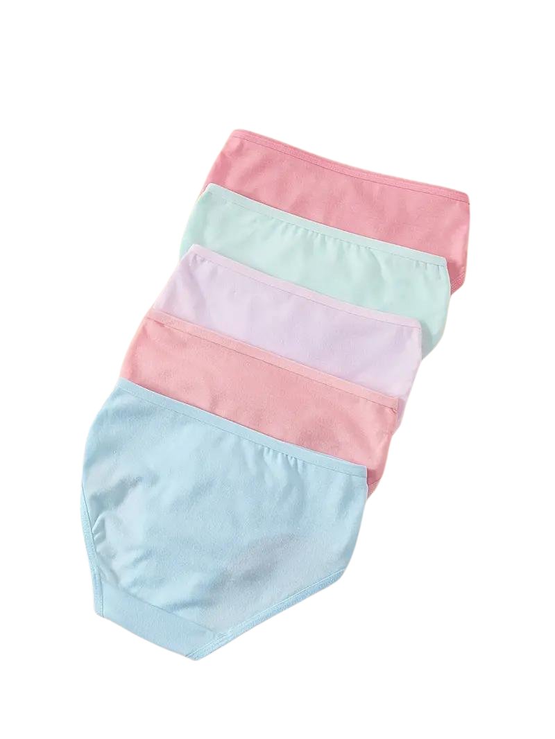 Pack of 10 Cotton Panties with Star Prints
