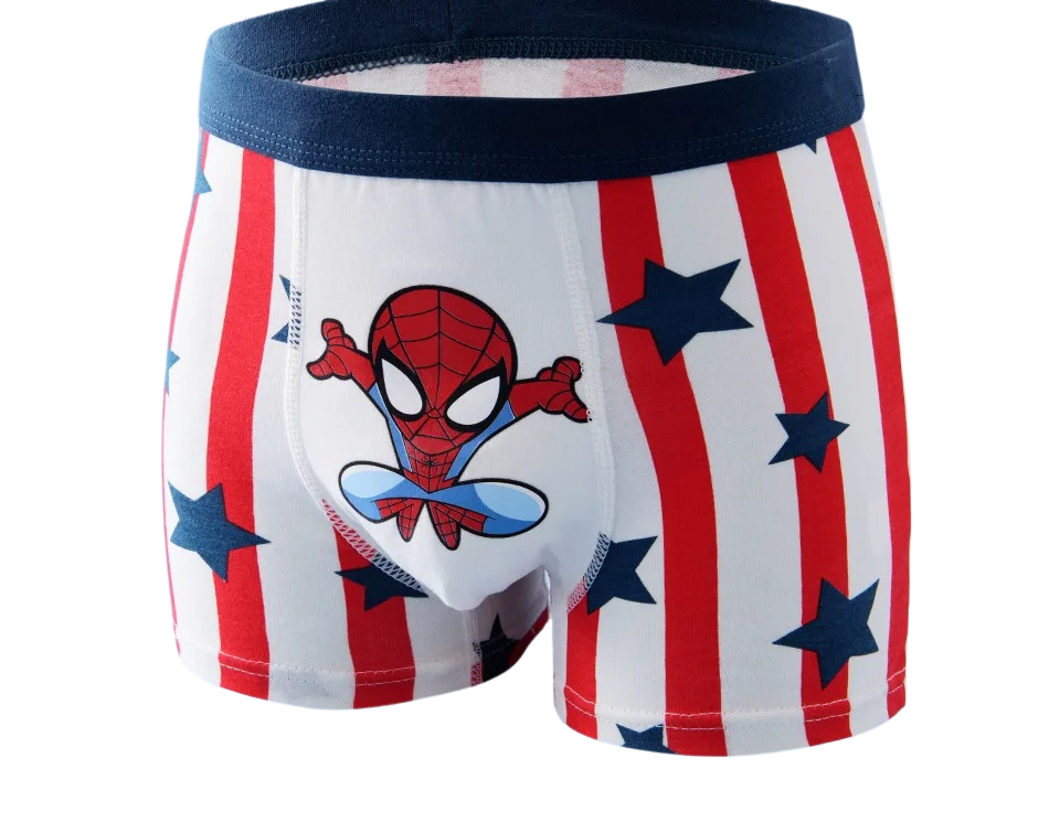 Pack of 4 Comfortable Spider-Man Panties