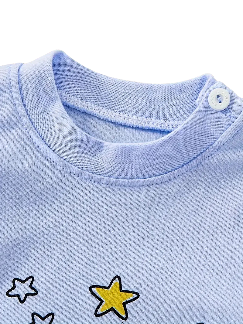 2-Piece Pyjamas with Vehicle Pattern for Boys