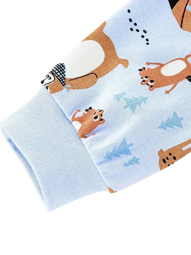 2-Piece Pyjamas with Vehicle Pattern for Boys
