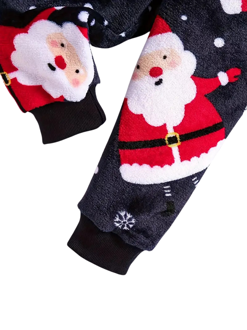 Pyjama en Flanelle de Noël pour Garçons et Filles