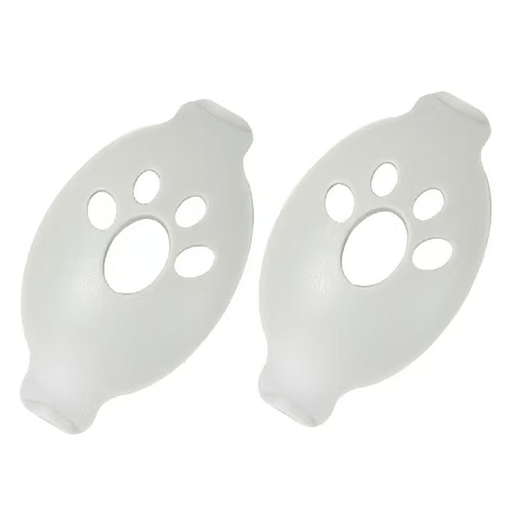 Soft silicone ear cushions for baby ear defenders