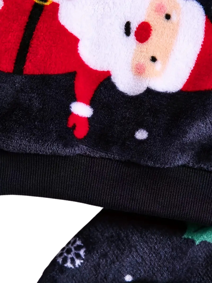 Pyjama en Flanelle de Noël pour Garçons et Filles