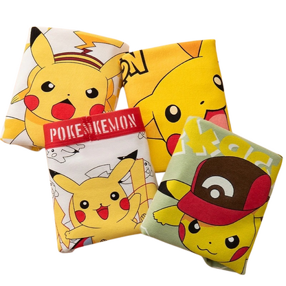 Pack de 4 Culottes en Coton Pikachu