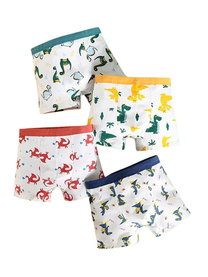 Pack de 8 Culottes avec Imprimés d'Animaux