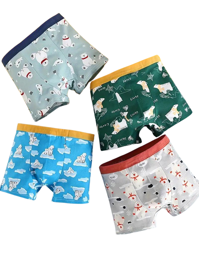 Pack de 8 Culottes avec Imprimés d'Animaux