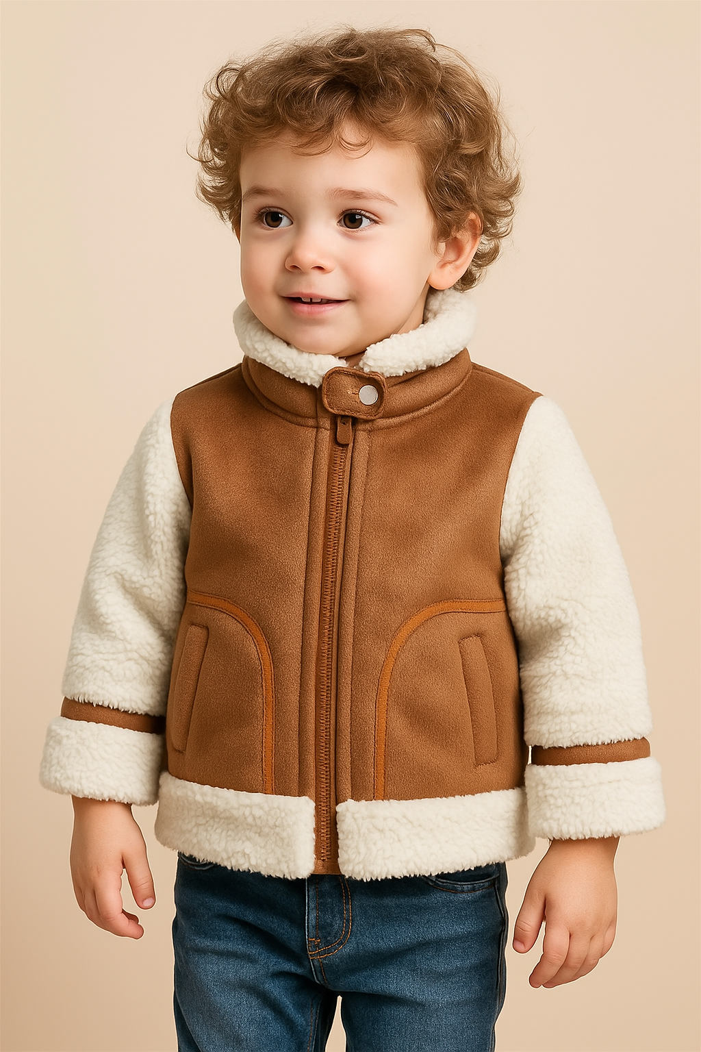 Veste Polaire Bébé Garçon - Doublée, Hiver
