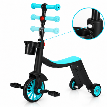 8 in 1 Multifunctional Kids Tricycle