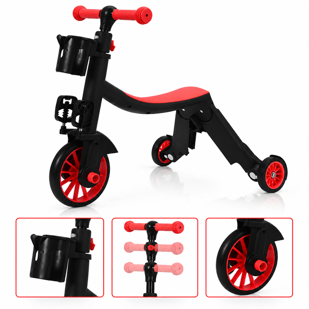 8 in 1 Multifunctional Kids Tricycle