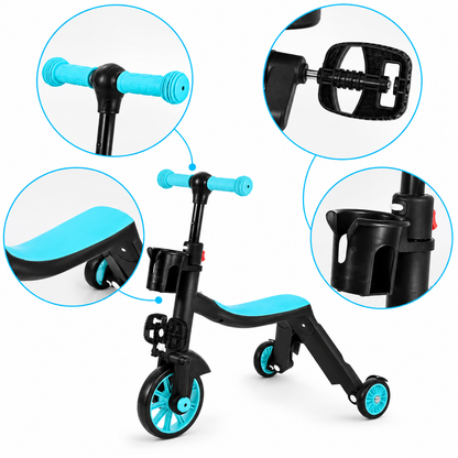 8 in 1 Multifunctional Kids Tricycle