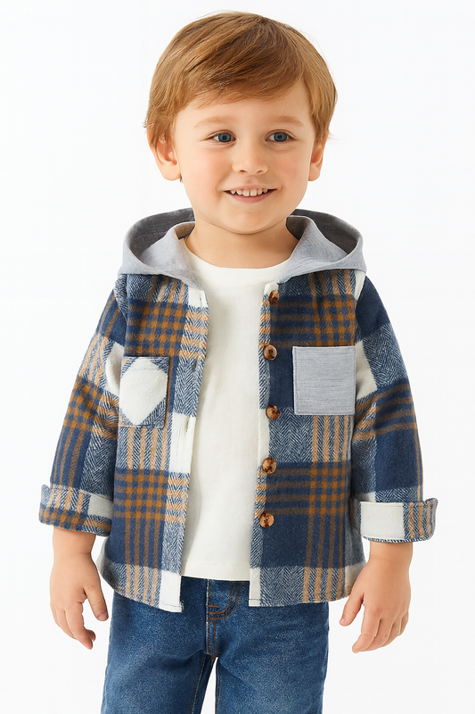 Boys’ Plaid Jacket