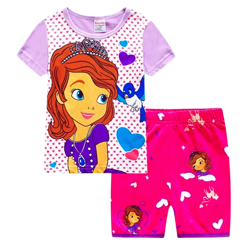 Pack de 4 Pyjamas en Coton pour Enfants Frozen