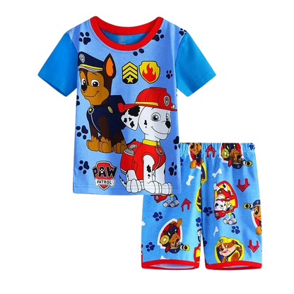 Pack de 4 Pyjamas en Coton pour Enfants Pat'Patrouille