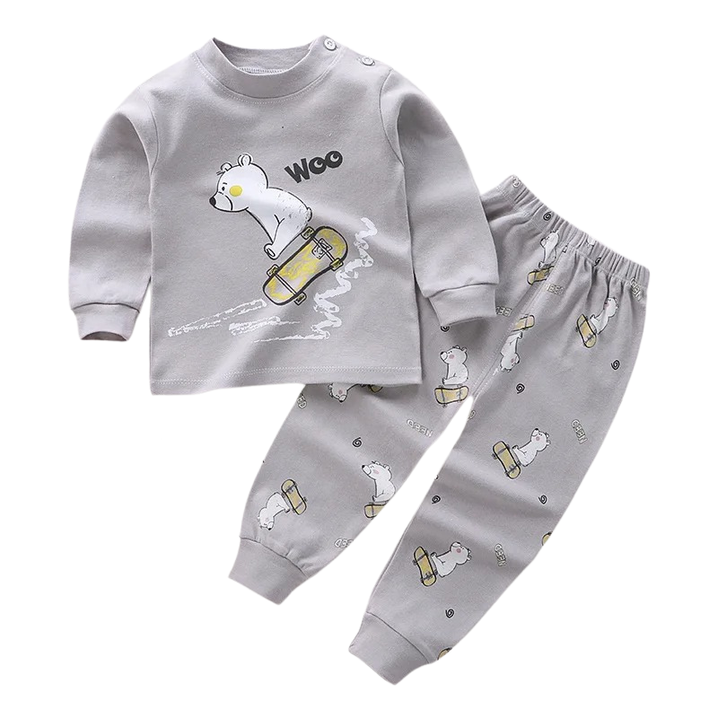 Pack de 4 Pyjamas en Coton Enfant Mi-Saison