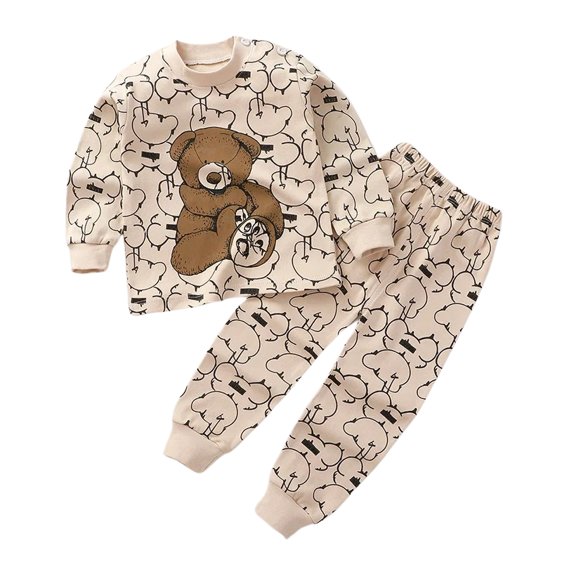 Pack de 4 Pyjamas en Coton Enfant Mi-Saison