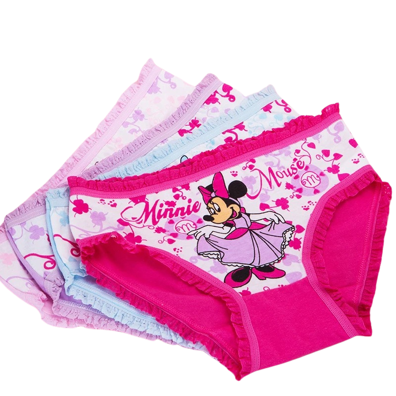 Pack de 4 Culottes en Coton Minnie